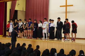 IH選手壮行会①